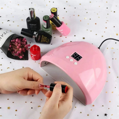 Lámpara uv led de 48w para esmalte de uñas en gel